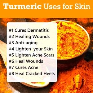 3 PC's of homemade turmeric